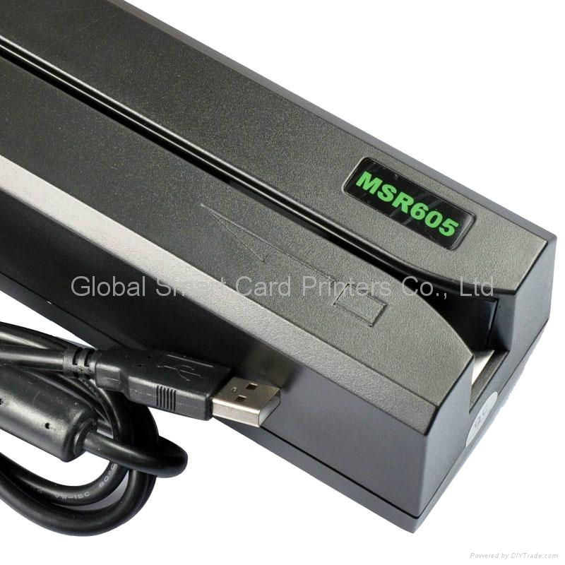MSR605 USB Stripe Reader Writer Encoder MSR206 (China