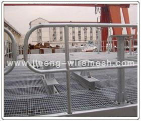 Platform steel grating 