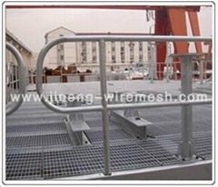 Platform steel grating 