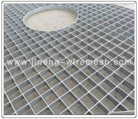 Plug steel grating 