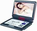 new 12" portable DVD player with all