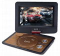 new 12" portable DVD player with all function 2