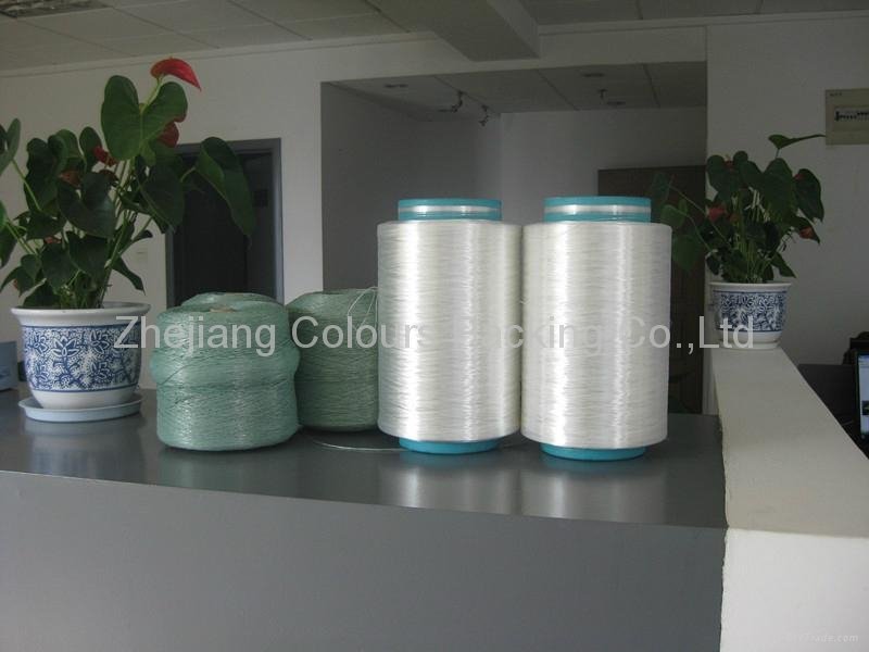 100% polyester yarn for PP woven bags 2