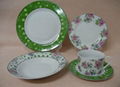 20 pcs porcelain round shape dinnerware set 1