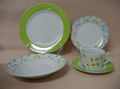 20 pcs porcelain round shape dinnerware set 3