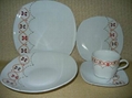 20 pcs porcelain square dinnerware set 2