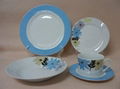 20 pcs porcelain round shape dinnerware set 1