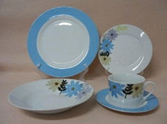 20 pcs porcelain round shape dinnerware set