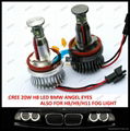 20W H8 Cree LED Angel Eyes for BMW E87 E82 E92 E93 E70 E71 E90 E91 E60 E61 E63 E