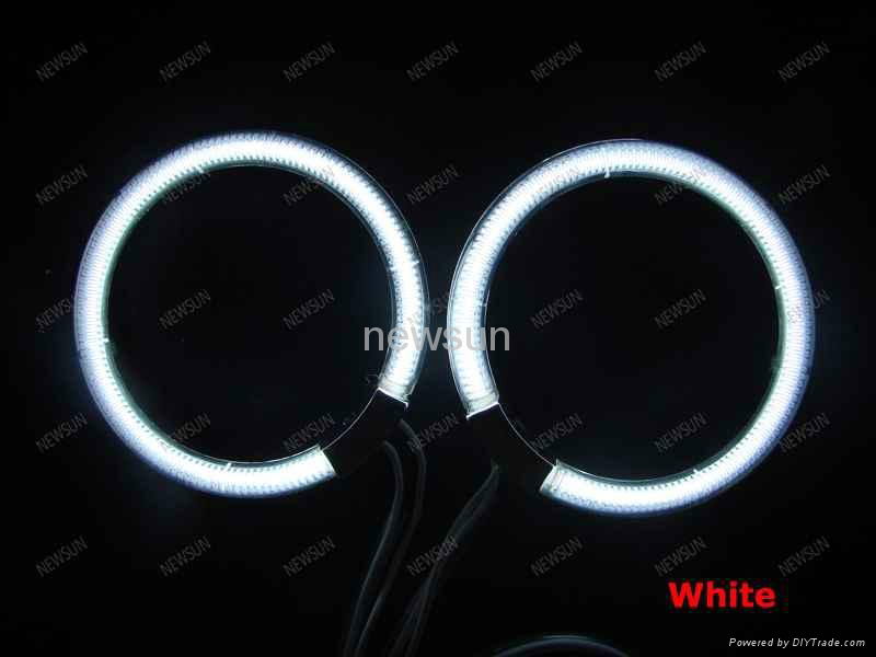 Wholesale 7000K Ultra White CCFL Angel Eyes Halo Rings Universal Fit Car Light  4