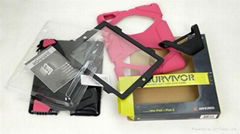 Griffin Survivor Military Case with Belt Clip Retail Package for ipad 2/3/4