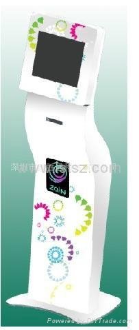 Touch Screen advertising Free Standing Kiosk 