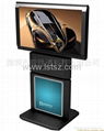 Dual Screen Advertising Display Kiosk 1