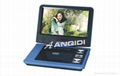 Portable DVD player with USB port and SD card  4