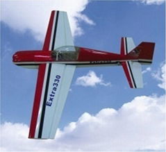 R/C airplane model