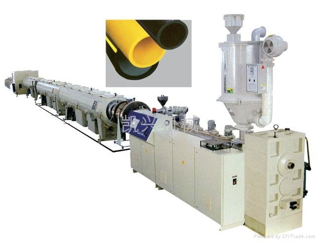 PE water pipe manufacture machine 