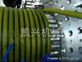 HDPE large corrugated pipe machine