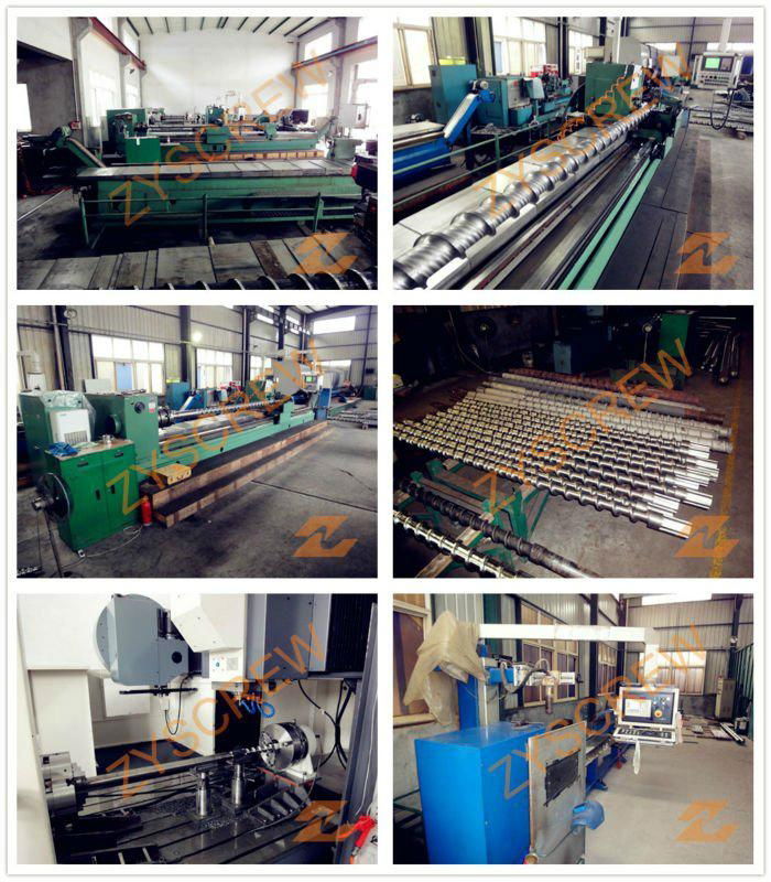 design customize injection molding machine screw and barrel 3