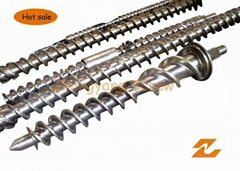 rubber extruder machine screw and barrel