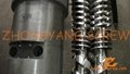 twin conical screw and barrel for PVC 1