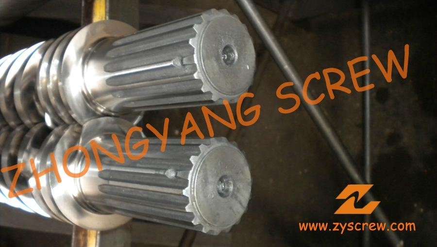 twin parallel screw and barrel for plastic extruder 4