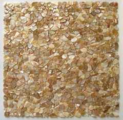 Use for interior decoration Chinese River shell chips tile/mosaic