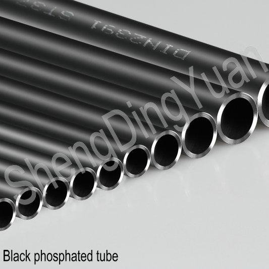 DIN2391 black phosphated tube 