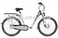 26" Inner 3 speed aluminium electric bicycles bikes Ebikes china/TDF26S005