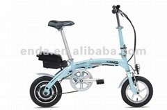 12" 180W Aluminium Mini Folding electric bikes bicycles in china/TDU12Z001