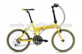 Lightweight 20" Mini velo aluminium folding bikes biycles/HA074 1