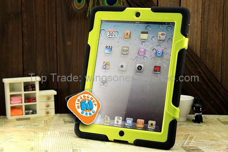 Grffin Survivor 2nd gen tough armored case for iPad 2/3/4,with retail package