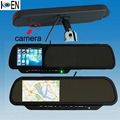 Rearview Mirrors Car GPS with DVR KS0943 1