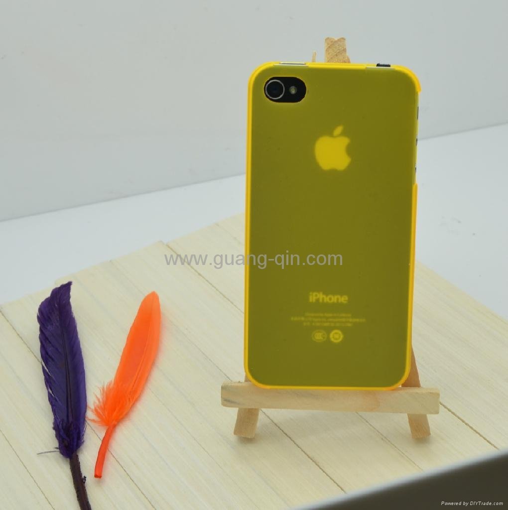 Apple iPhone 4/4S Protective Cases With Transparent Shape