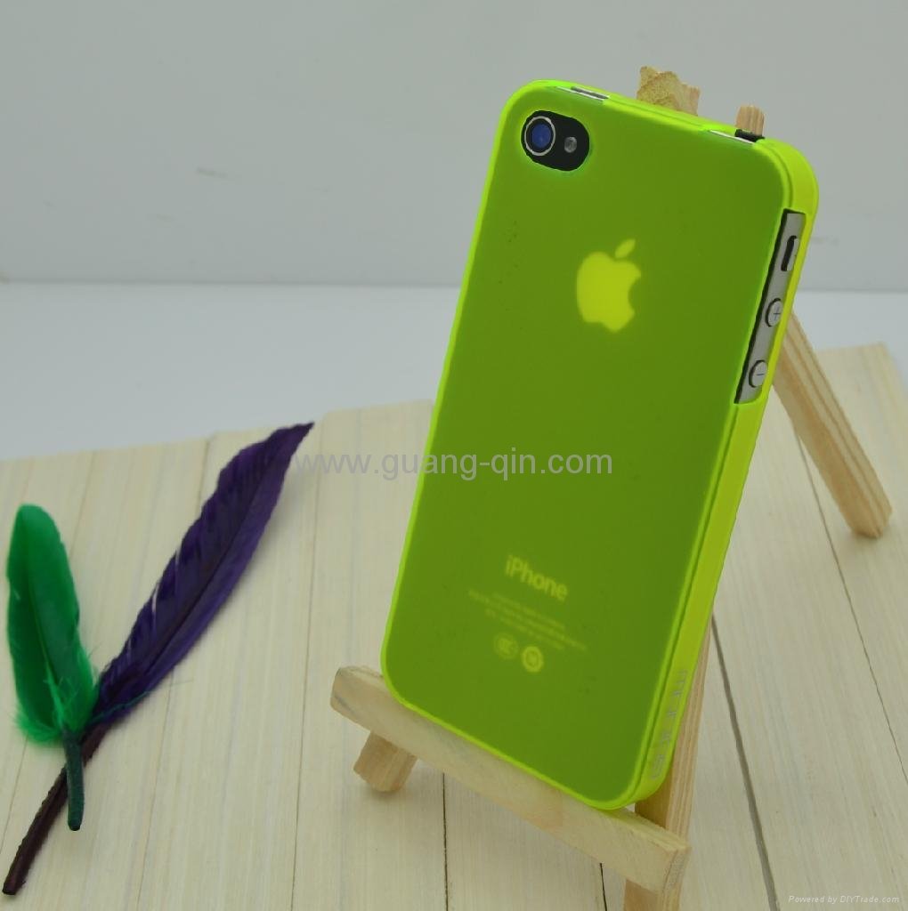 Apple iPhone 4/4S Protective Cases With Transparent Shape 2