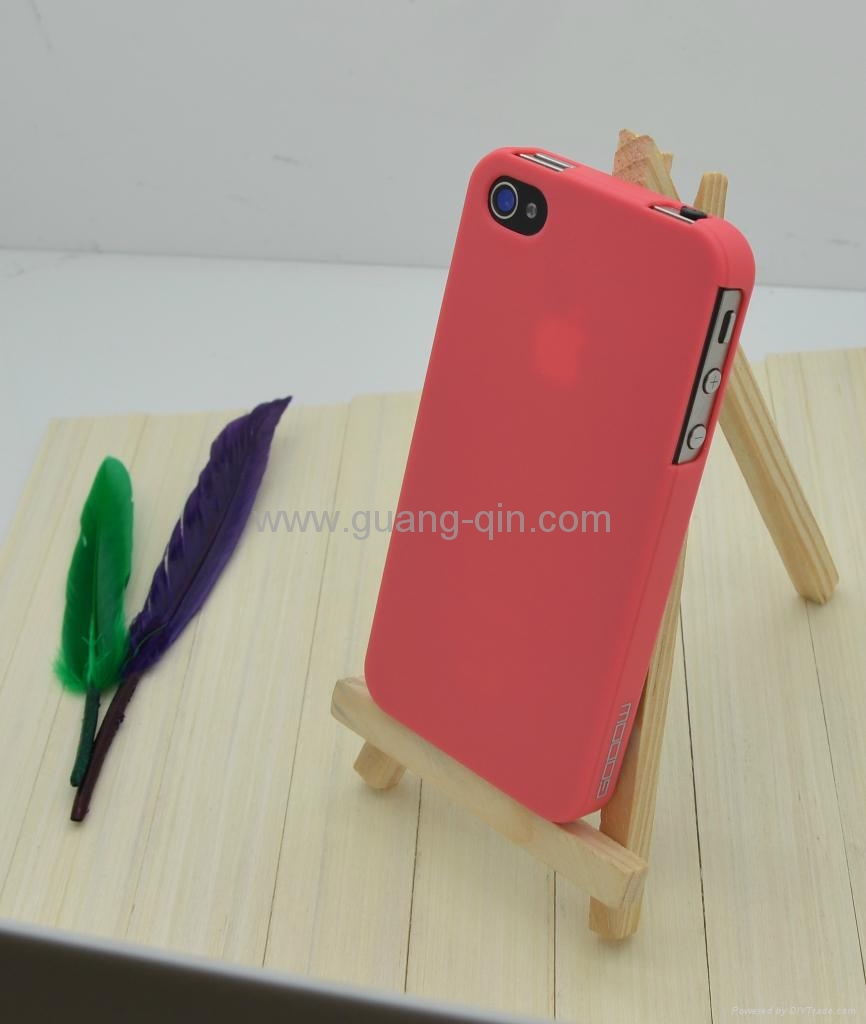 Apple iPhone 4/4S PC Protective Cases With True Color 2