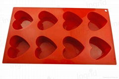  8-Cup Heart Cake Mould