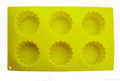 6-Cup Flower Cake Mould