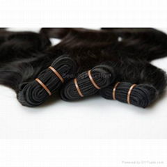 Huge Stock brazilian virgin hair body wave 18'' 1/pcs natural color