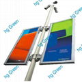 Street pole light box system