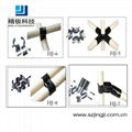Metal joints for pipe rack system