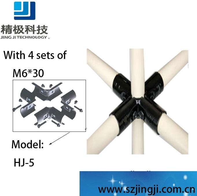 Metal joints for pipe rack system  2
