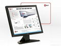 15 inch pos monitor, 5 wire resistive touch screen  1