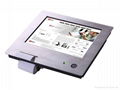 10" stainless steel touch panel PC with built-in printer