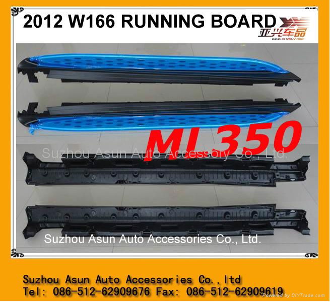 For Auto Accessory ML350 W166 Running Board