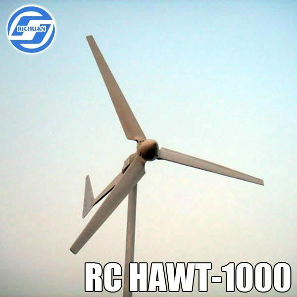 1KW horizontal wind turbine price for home use