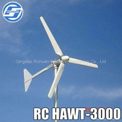 Small 3KW home using horizontal wind generator for sale