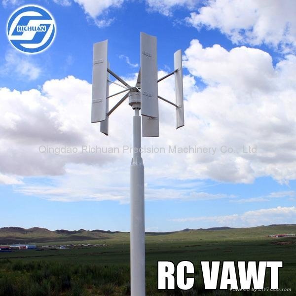 2KW Vertical Axis Wind Turbine for home and farm use