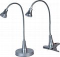 0.6w safe and flexible pipe desk lamps,