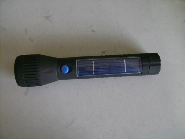 1W solar flashlight and torch  3