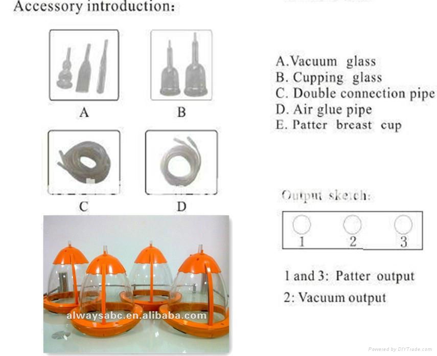 breaast suction machine  2